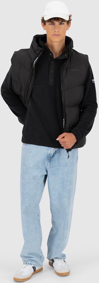 Alife And Kickin JokoAK F Fleece Sweatshirt Hanorac negru S Figura 6