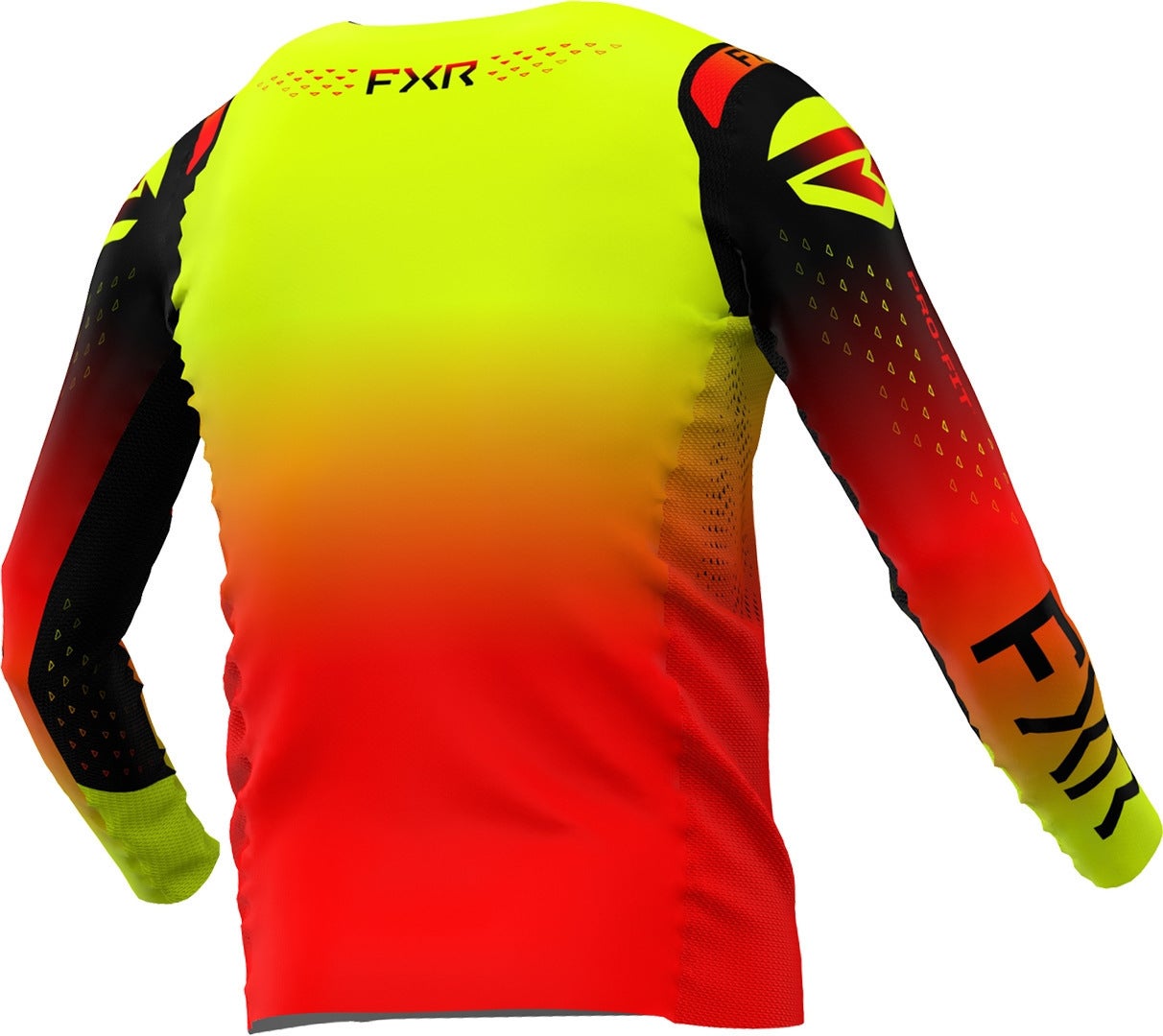 FXR Helium 2023 Motocross Jersey gelb/orange/rot L Abbildung 2