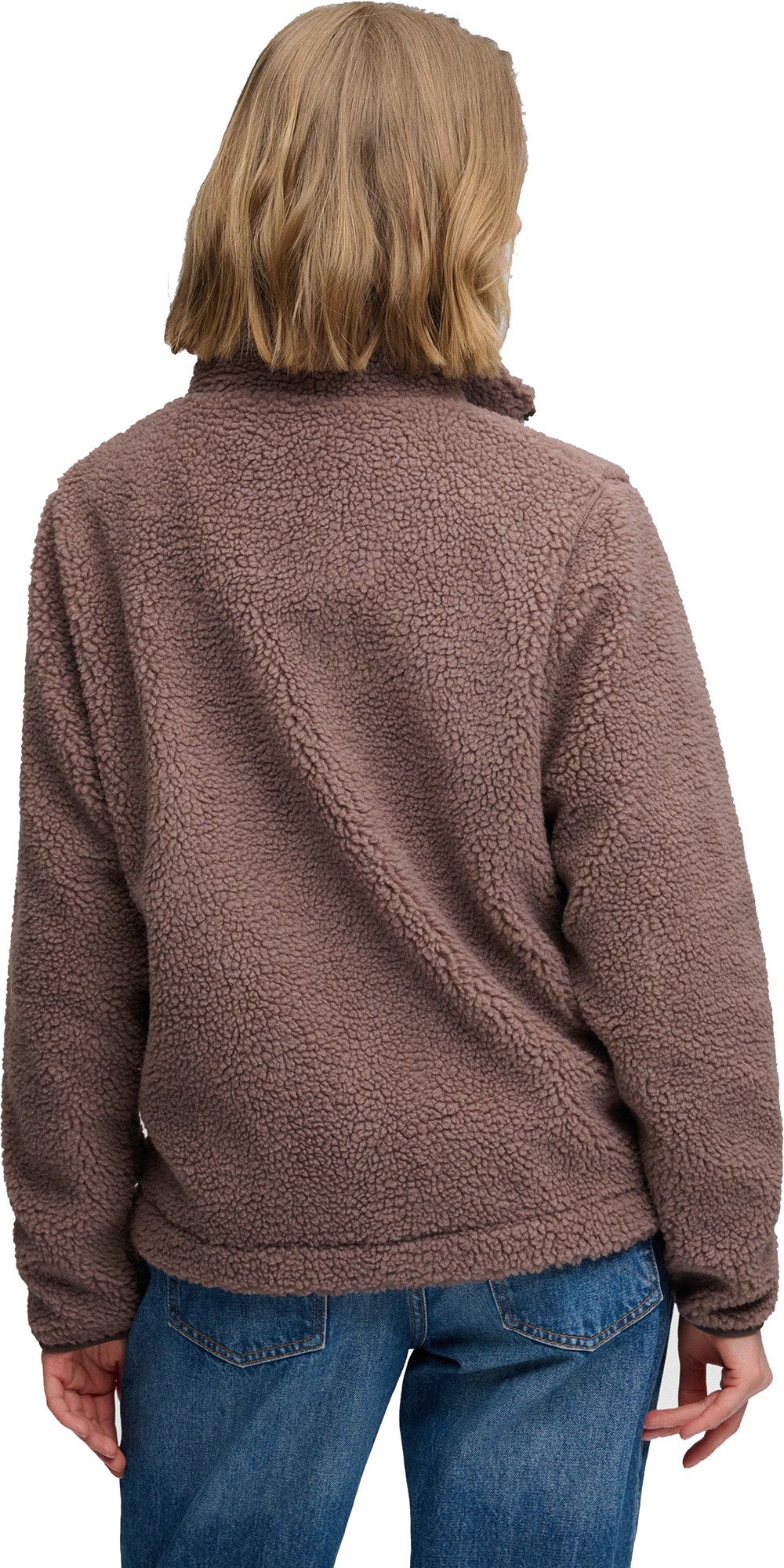 Superdry & Co Heritage Γυναικείο Fleece Μπουφάν καφέ L Γράφημα 5