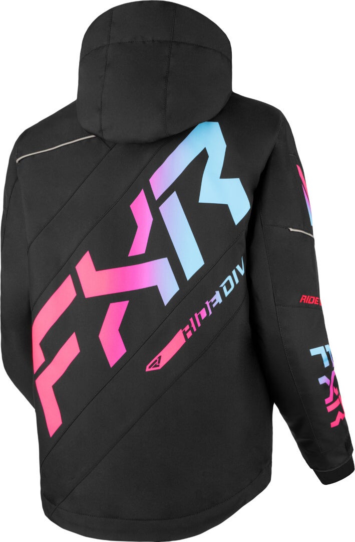 FXR CX Snescooterjakke til børn sort/pink 16 Figur 2
