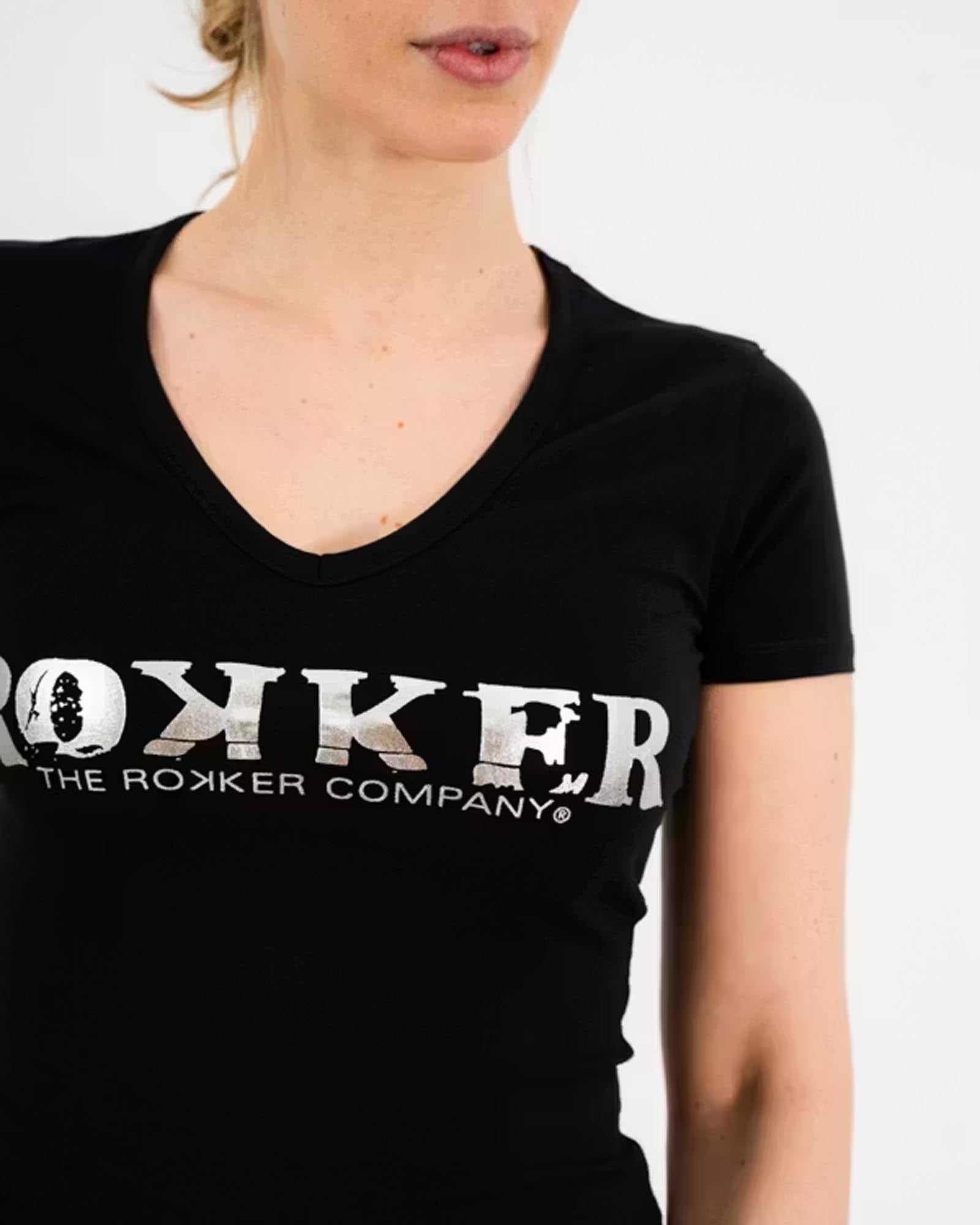 Rokker Logo T-shirt femme XS Figure 2