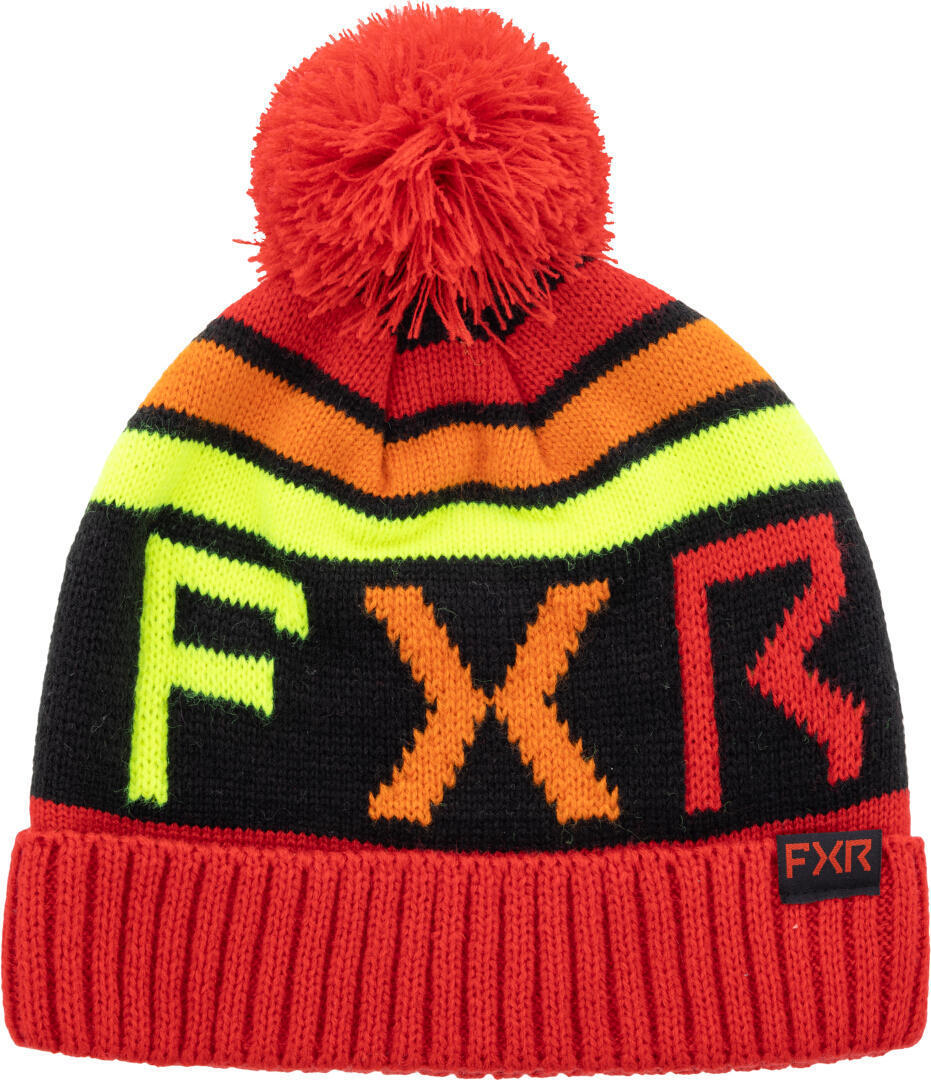 FXR Helium 2025 Beanie Roșu/Galben Figura 1