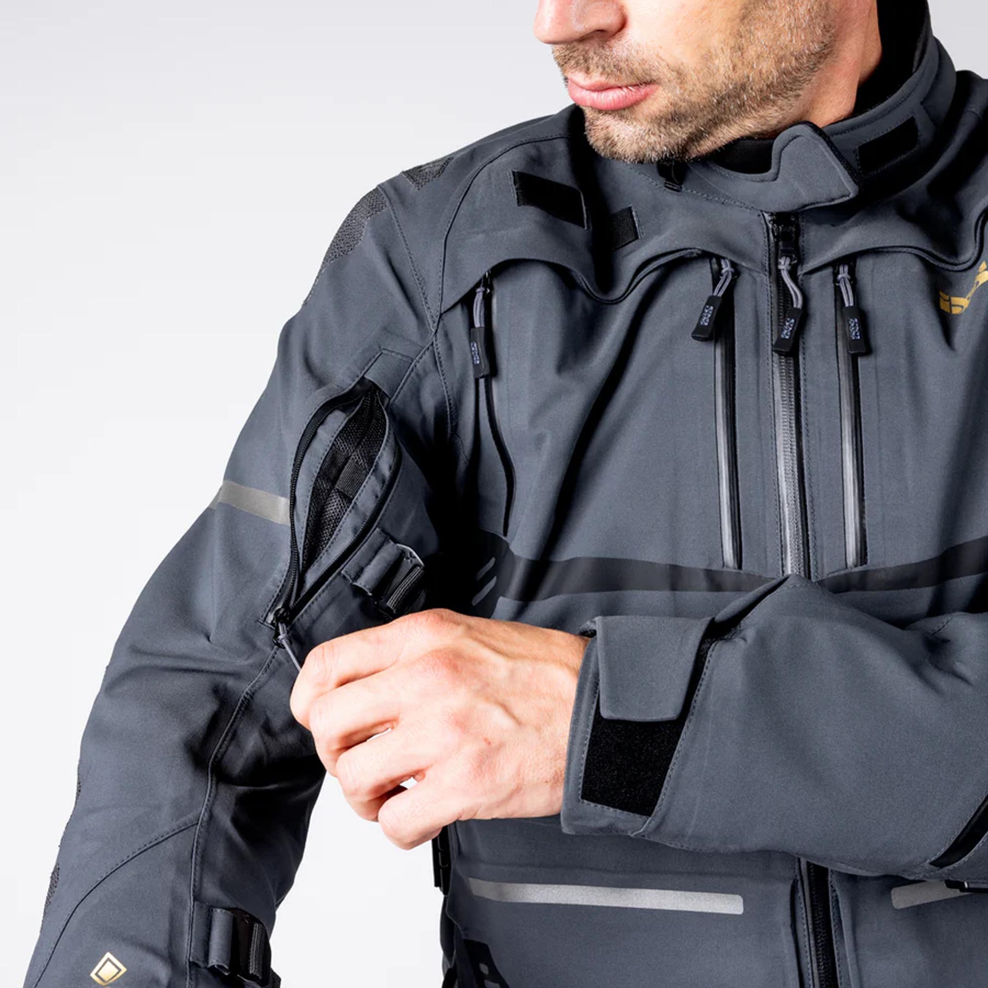 IXS Tourster-GTX 1.0 Chaqueta Textil de Motocicleta Impermeable M Figura 12