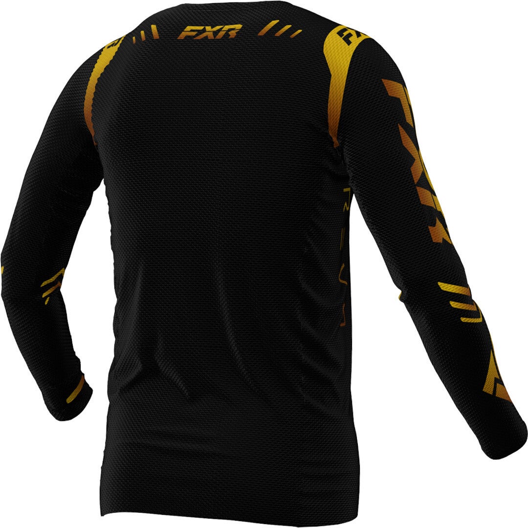 FXR Revo 2024 Youth Motocross trøje Sort/guld L Figur 2
