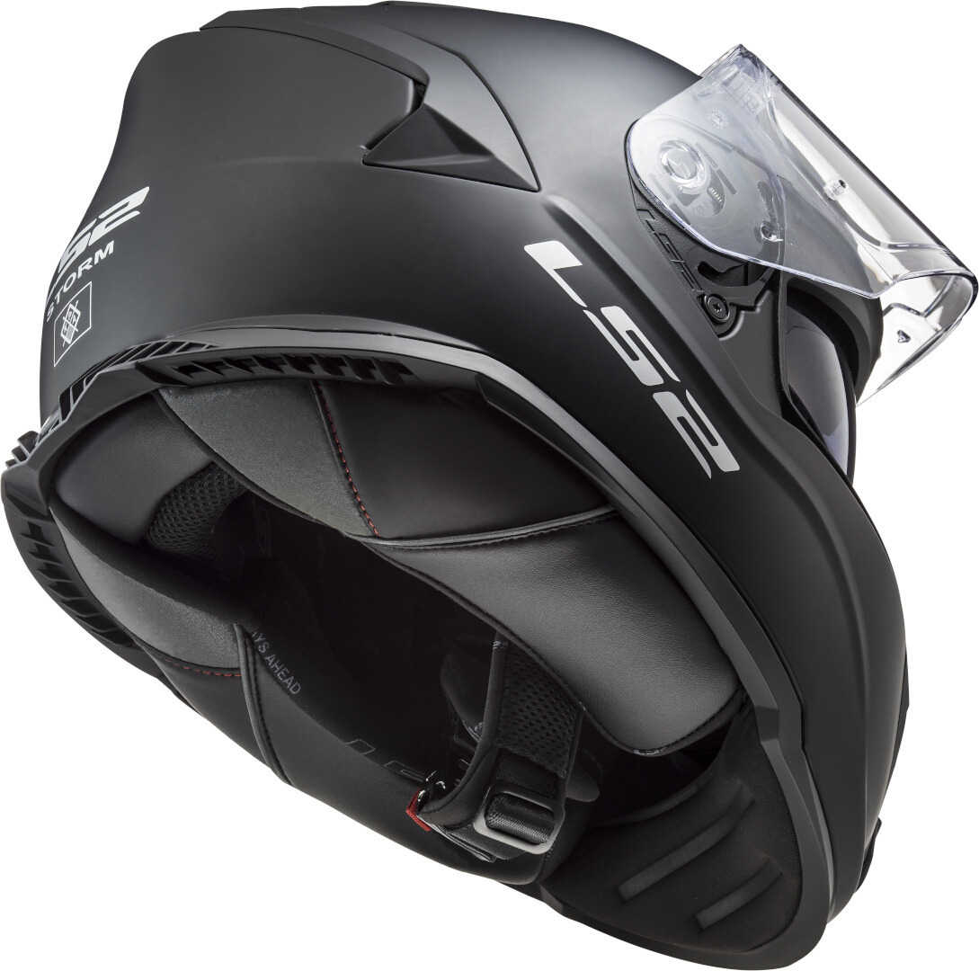 LS2 FF800 Storm II Solid Kypärä Black Matt L (59/60) Kuva 4