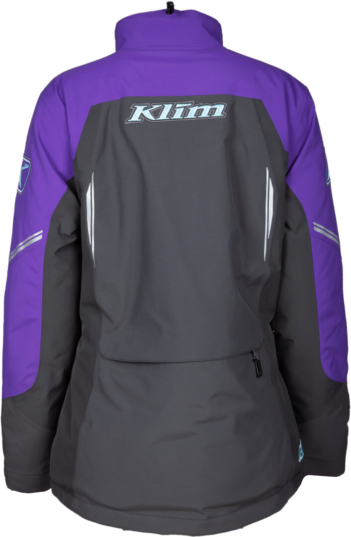 Klim Strata Jachetă de snowmobil pentru doamne gri/mov XXL Figura 8