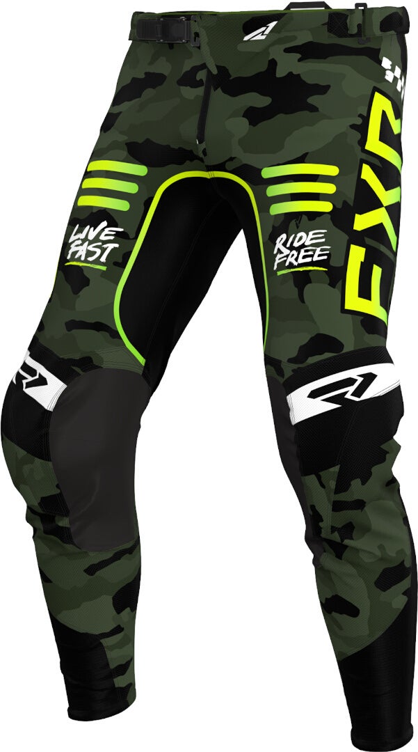 FXR Podium 2024 Youth Motocross Hose camouflage 26 Abbildung 1