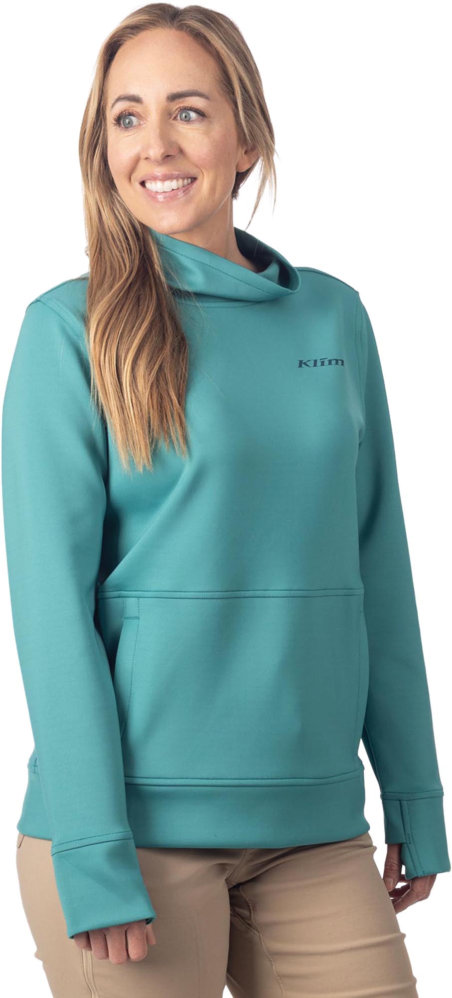 Klim Accelerate Ladies Pullover turquoise M Figure 2