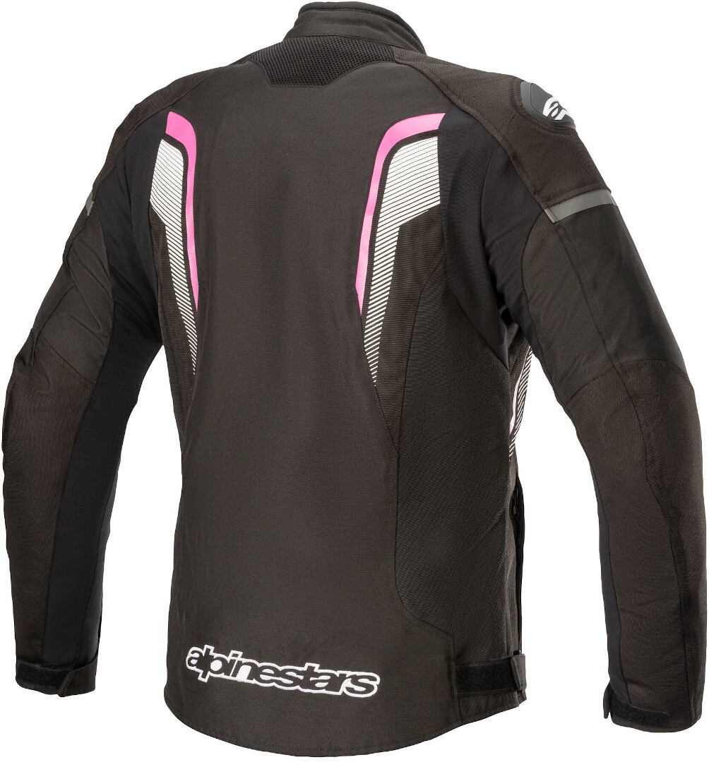 Alpinestars Stella T-GP Plus V3 Damer Motorcykel Textil jacka svart/vitt/rosa M Figur 2