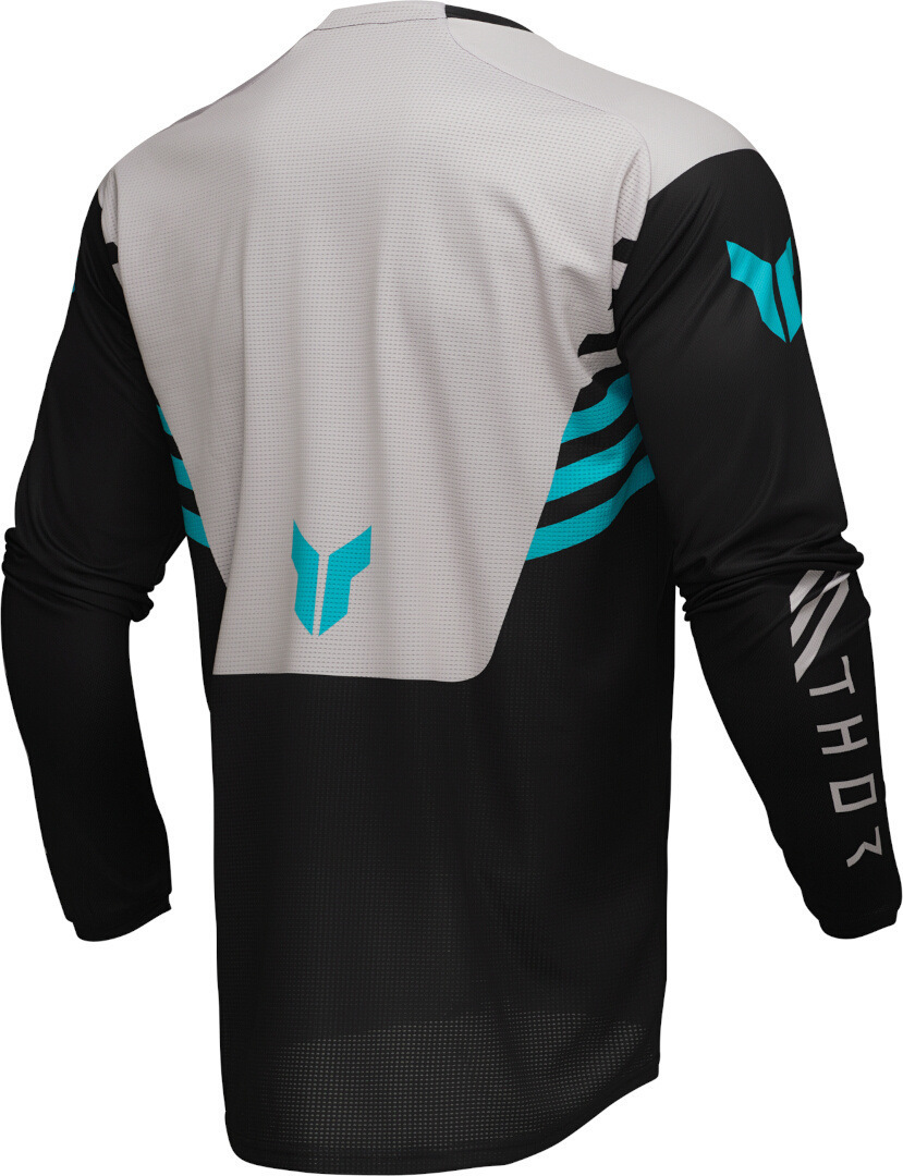 Thor Launchmode Zone Motocross trøje Sort/beige 3XL Figur 3