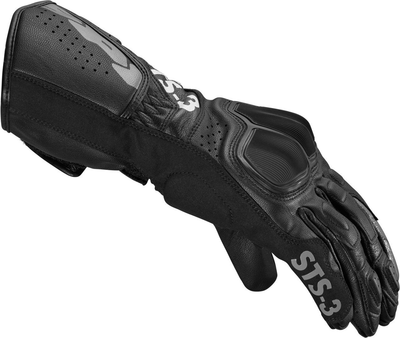 Spidi STS-3 Motorrad Handschuhe schwarz M Abbildung 2
