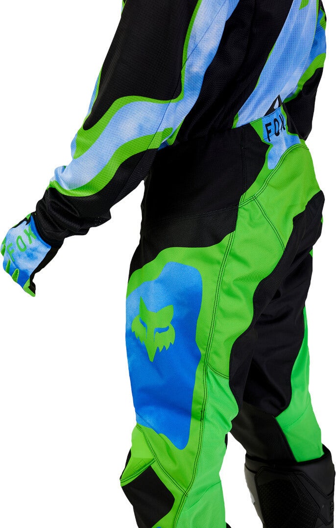 FOX 180 Atlas Calça Motocross preto/verde 32 Figura 4