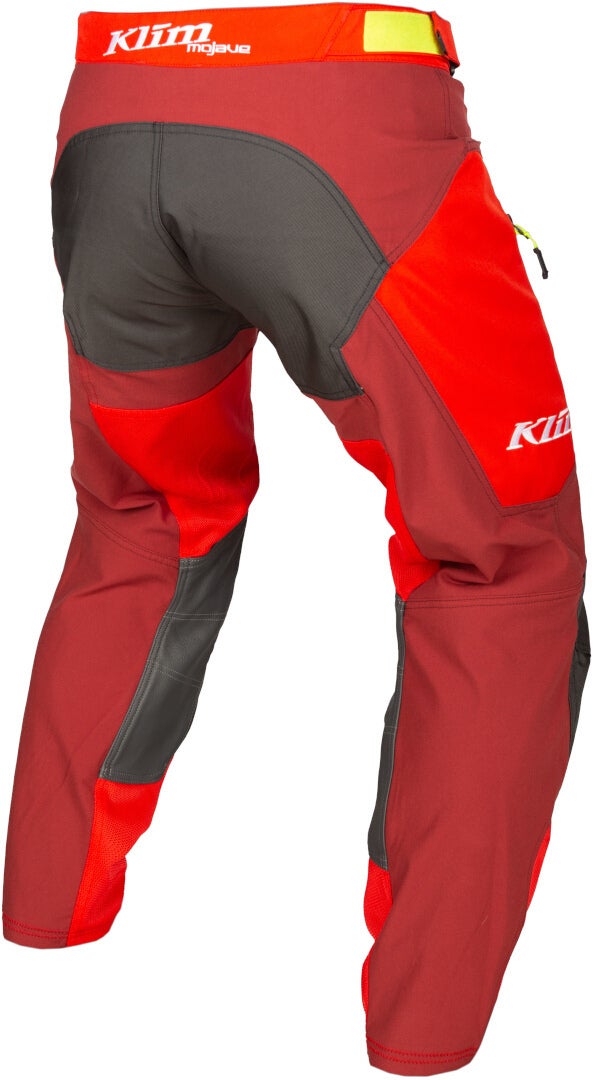 Klim Mojave In The Boot 2023 Motocross bukser rød/sort 32/32 Figur 2