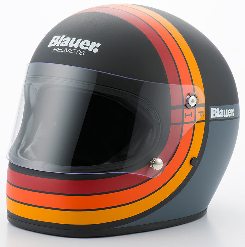 Blauer 80's casco Bianco L Figura 2
