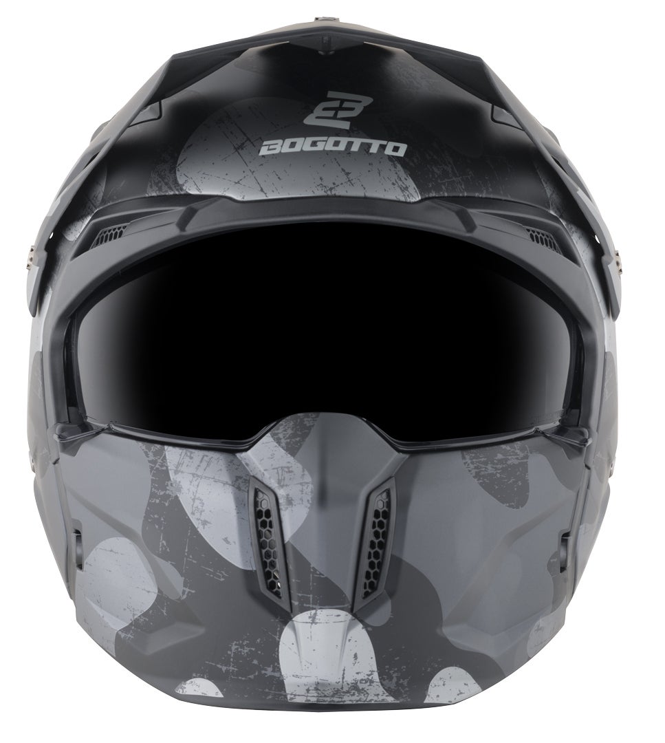 Bogotto Radic Camo 22.06 Casco nero opaco S Figura 7