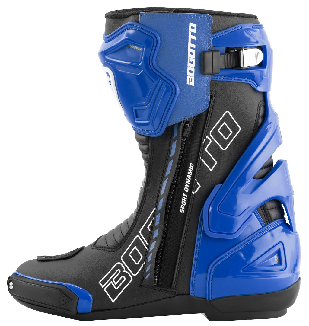 Bogotto Donington Motorcycle Boots black/blue 42 Figure 3