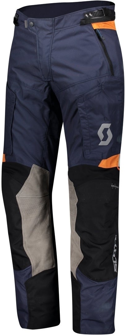 Scott Dualraid Dryo Motorcycle Textile Pants dark blue XL Figure 1