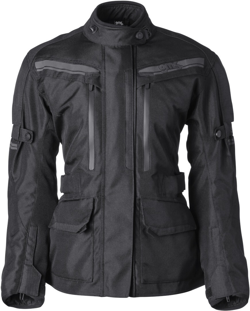 GMS Gear Neo WP Man vattentät motorcykel textil jacka svart 5XL Figur 1