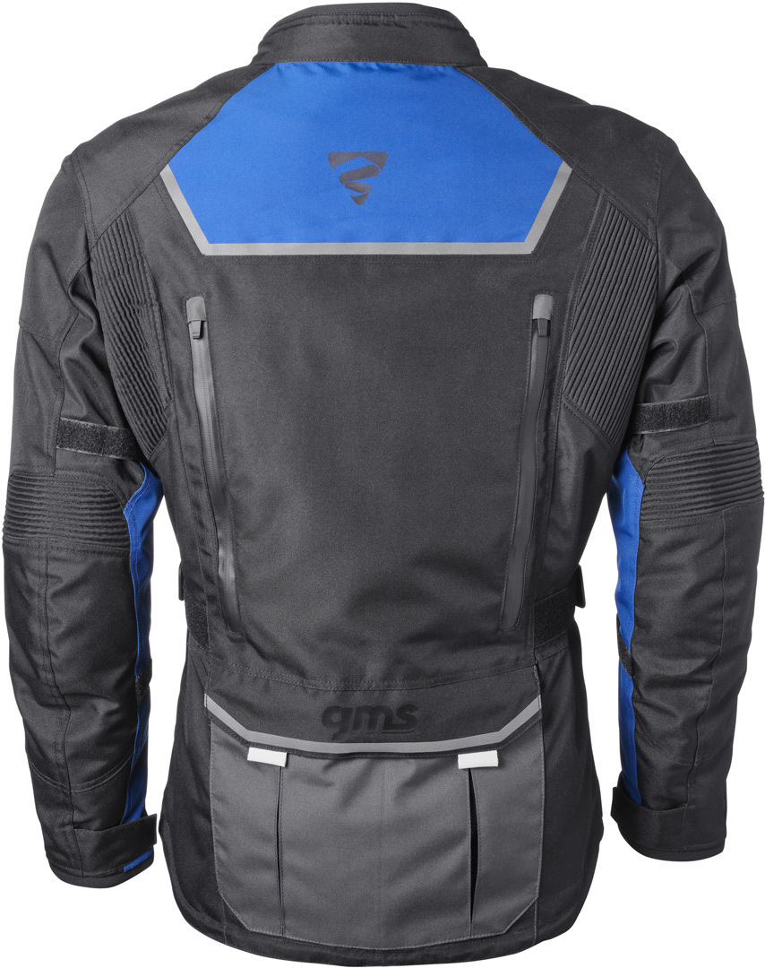 GMS Twister Neo Jachetă textilă impermeabilă pentru motociclete Negru/Albastru 3XL Figura 6
