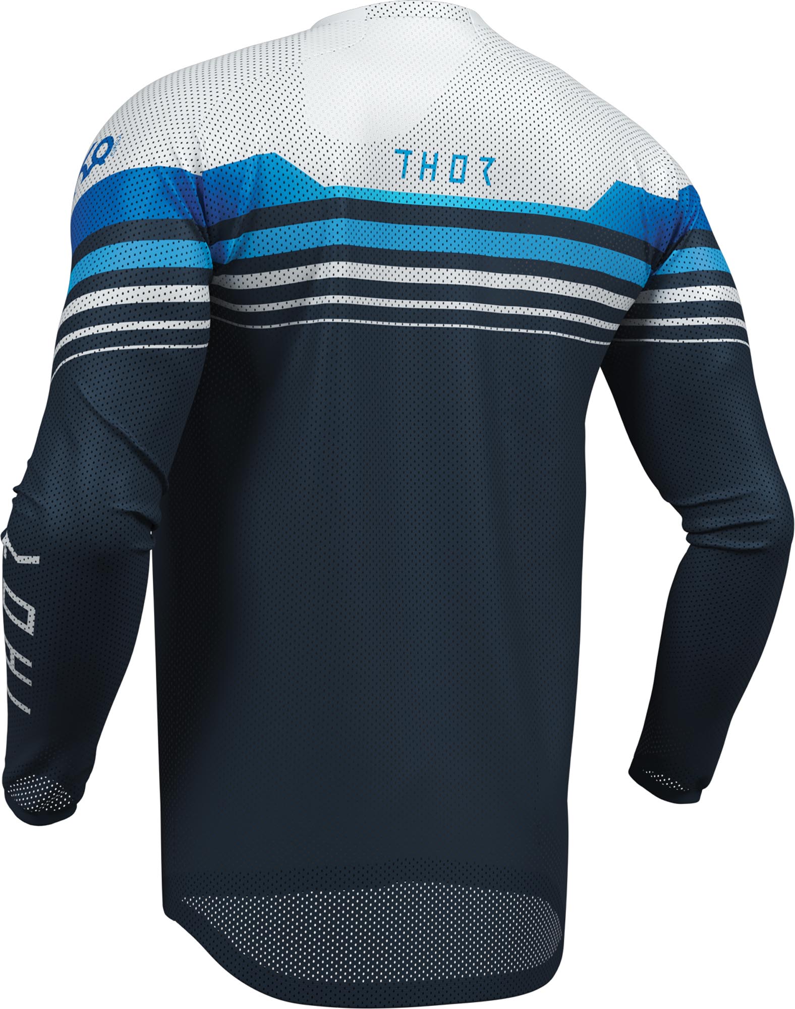 Thor Launchmode Air Raptor Motokrosový dres tmavě modrá/šedá 2XL Obrázek 3