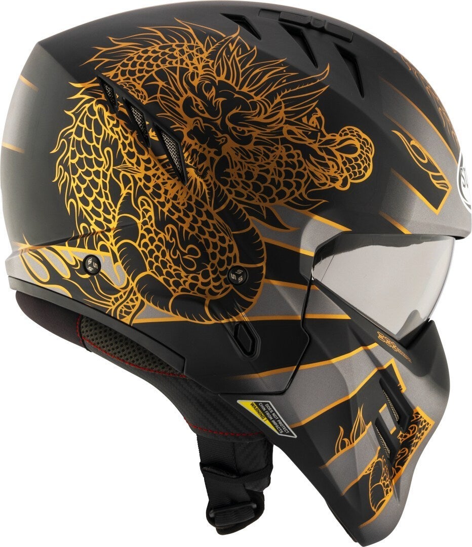 Suomy Armor Dragon Casco Jet Grigio opaco XL (61) Figura 5