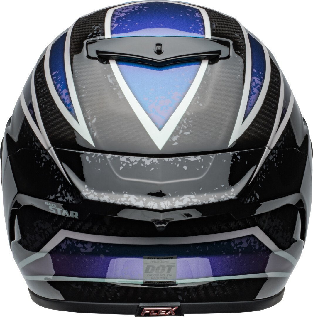 Bell Race Star DLX Flex Xenon Cască negru/albastru închis/argintiu S (55/56) Figura 4