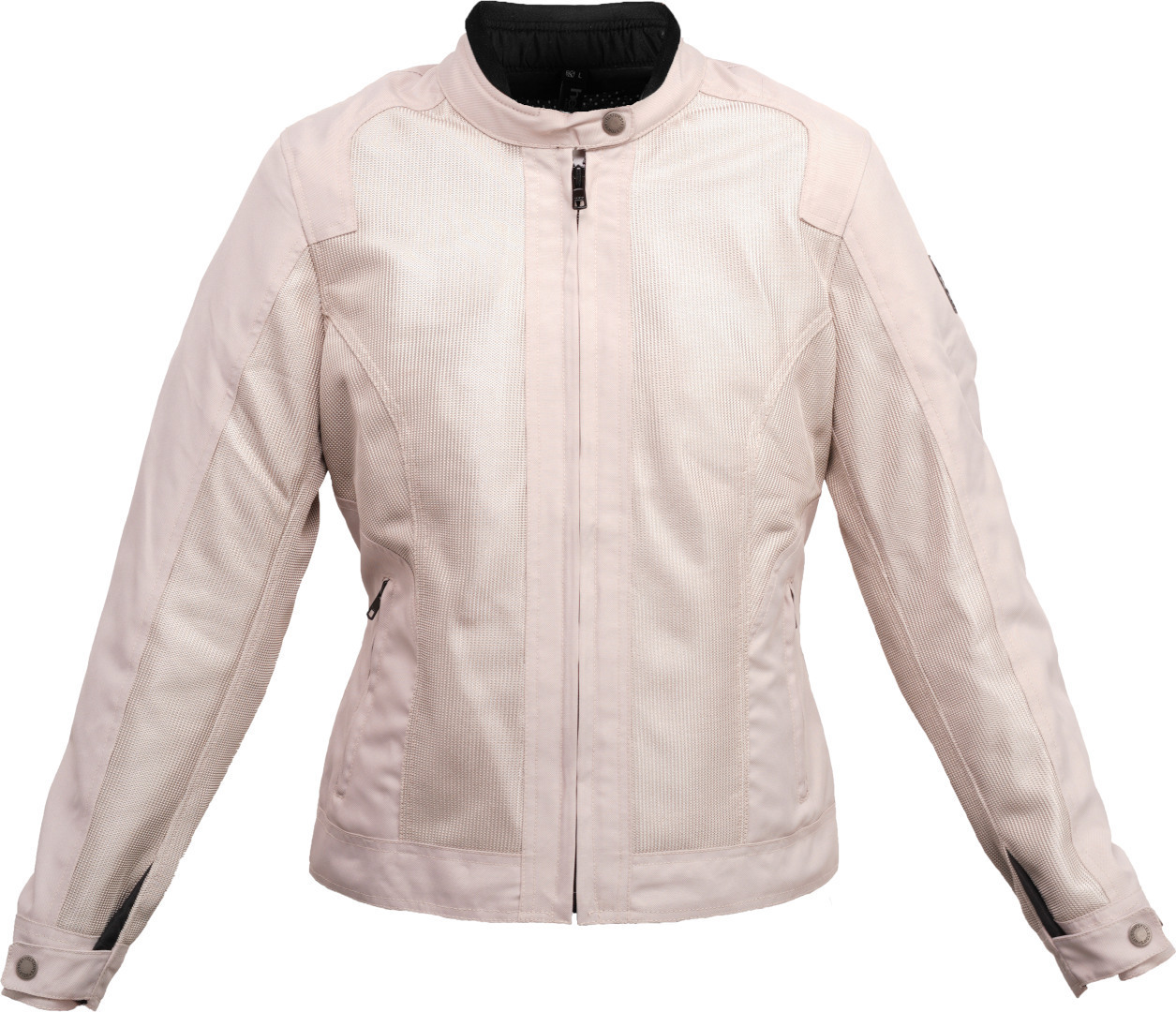 Helstons Stoner Mesh Dames Motorfiets Textiel Jas Zilver M Figuur 1