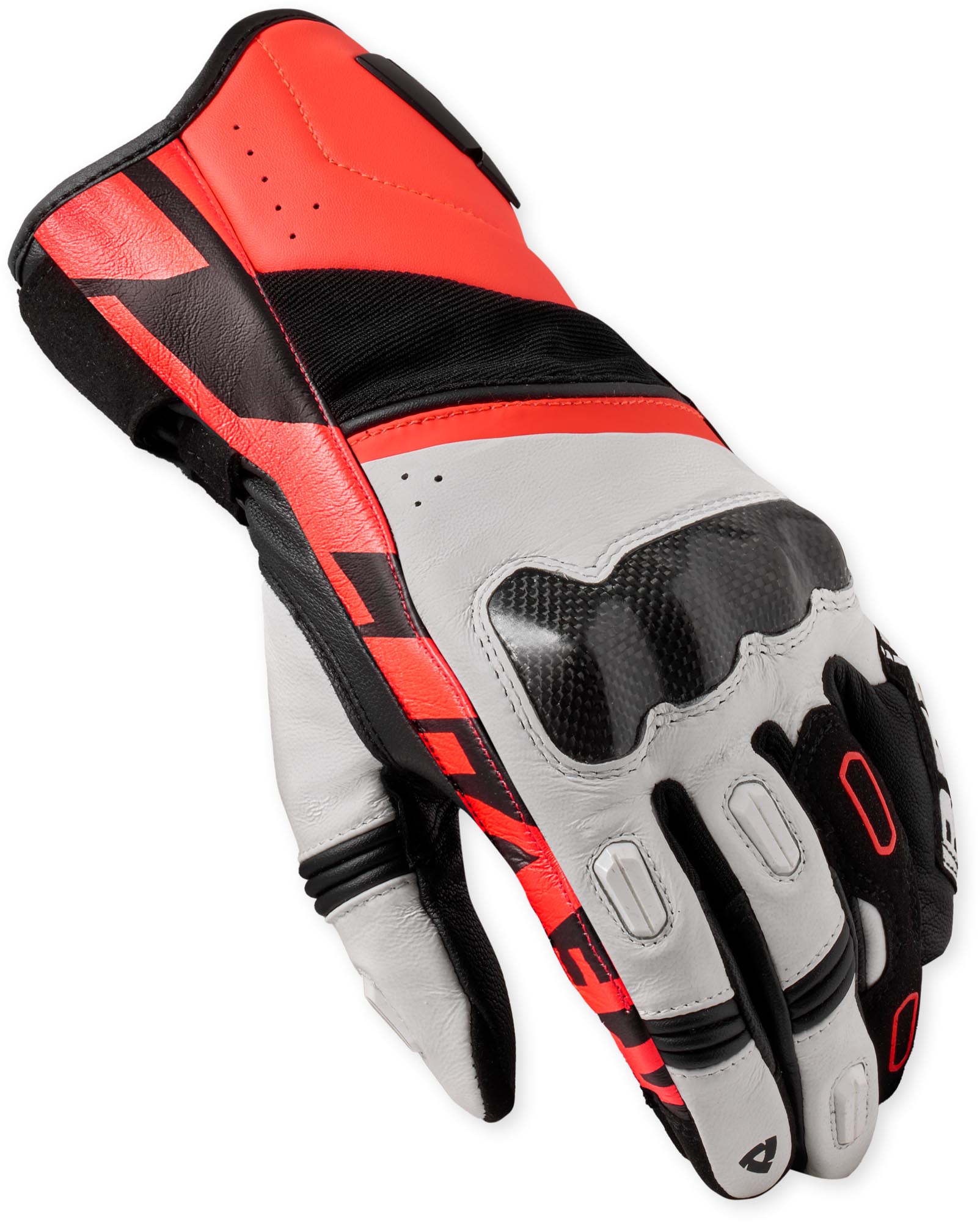 Revit RSR 5 Motorhandschoenen wit/rood XL Figuur 2