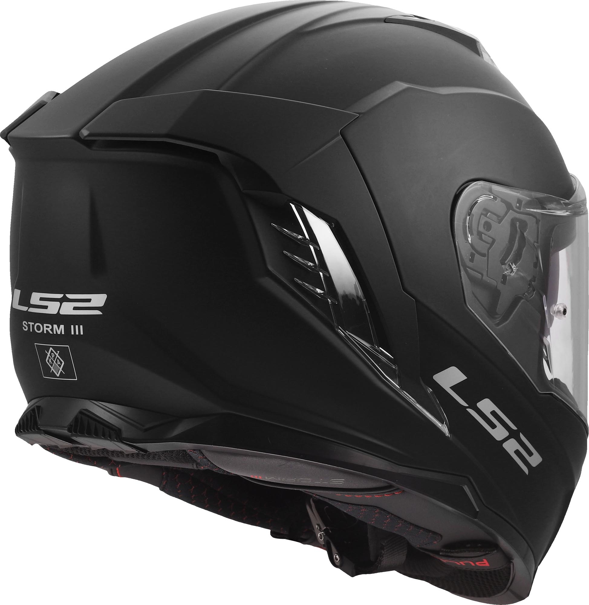 LS2 FF818 Storm III Kask Black Matt L (59/60) Rysunek 2