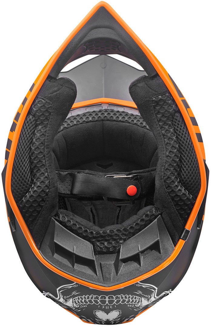 Bogotto V321 Soulcatcher Motocross Helm orange/schwarz M Abbildung 3