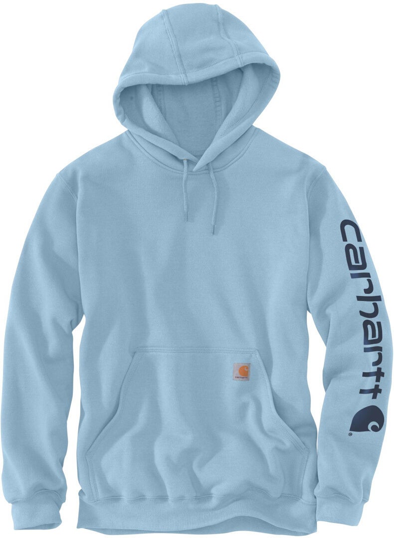 Carhartt Midweight Sleeve Logo Hoodie hellblau/dunkelblau M Abbildung 1