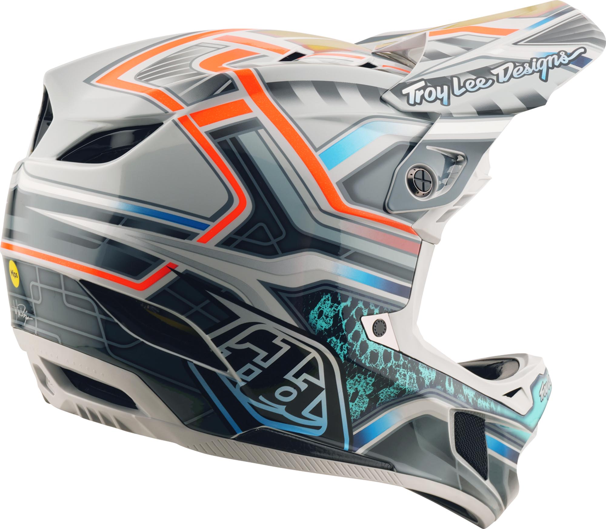 Troy Lee Designs D4 Lowrider Composite MIPS Casco per discesa S (55/56) Figura 5
