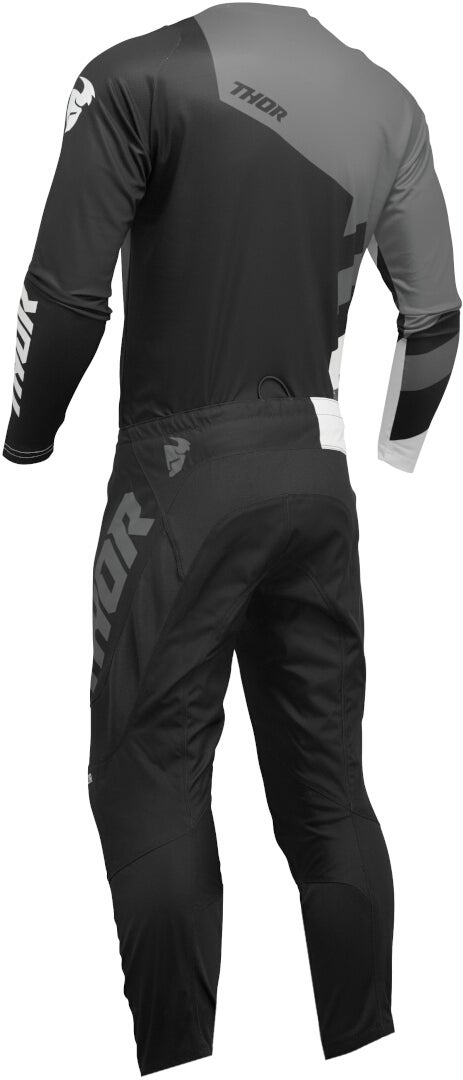 Thor Sector Checker Unge motocross bukser sort/hvid/grå 24 Figur 5
