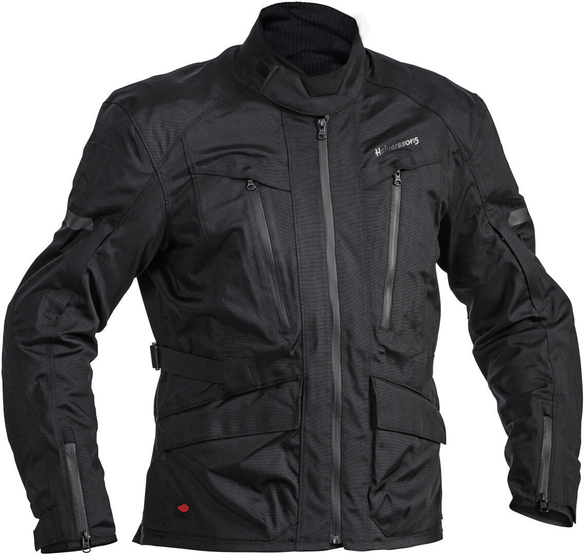 Halvarssons Gruven waterproof Motorcycle Textile Jacket black 64 Figure 1