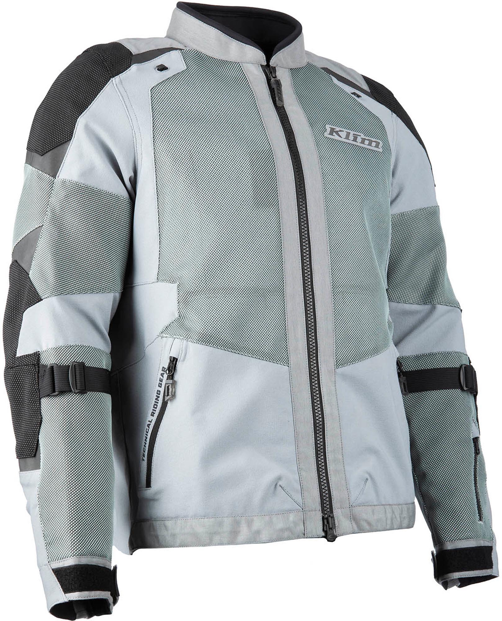 Klim Baja Mesh Motorcycle Textile Jacket grey/black 3XL Figure 5