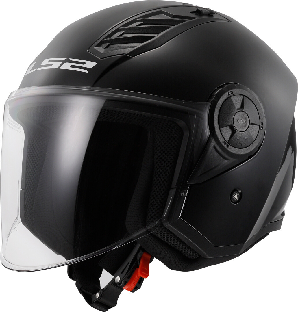 LS2 OF616 Airflow II Solid Jet Helmet black XXL (63/64) Figure 1
