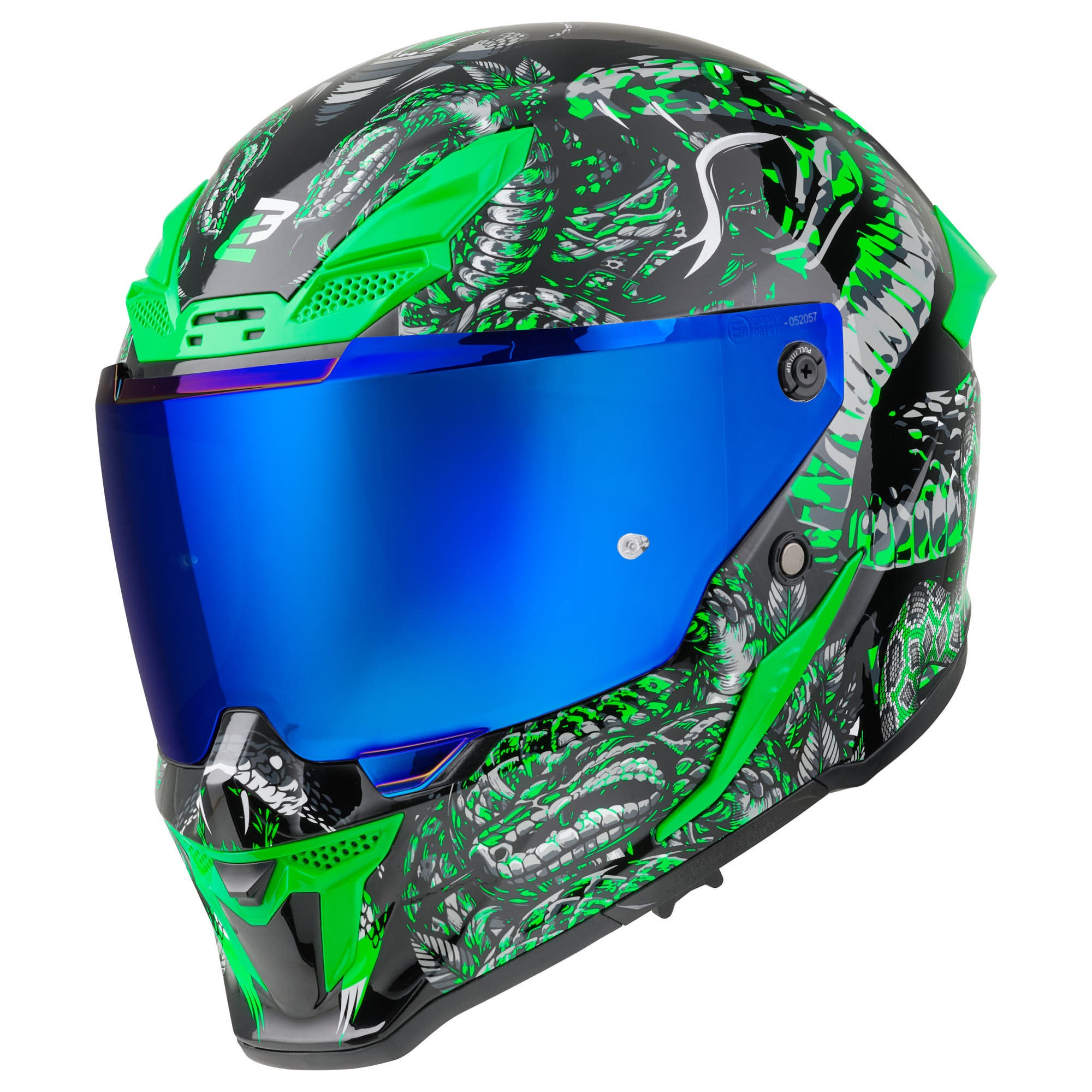 Side view of Bogotto Blade Mythology Helmet