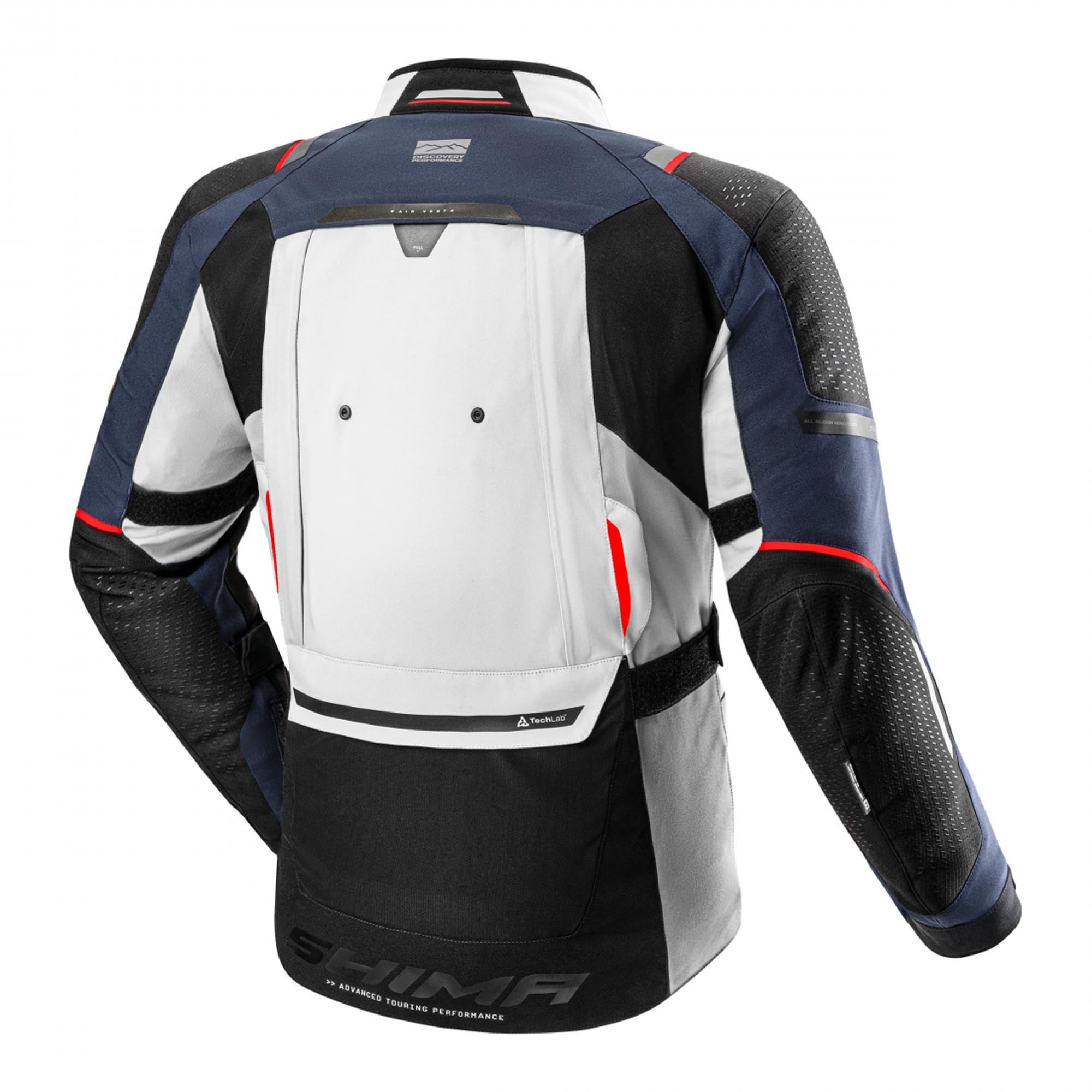 SHIMA Hero 3.0 Motorcycle Textile Jacket grey/blue XXL Figure 2