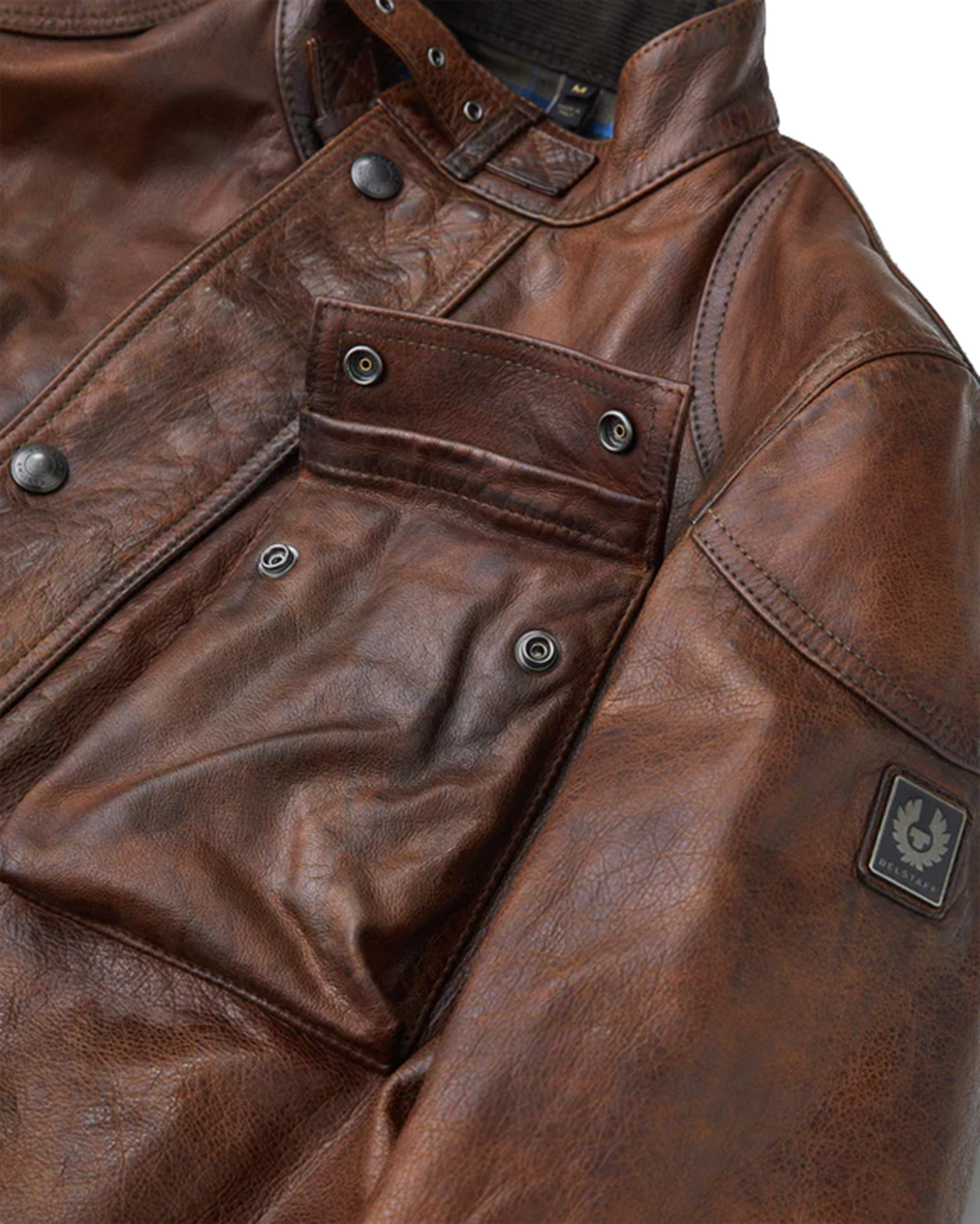 Belstaff Trialmaster Jachetă de piele de motocicletă Maro S Figura 2