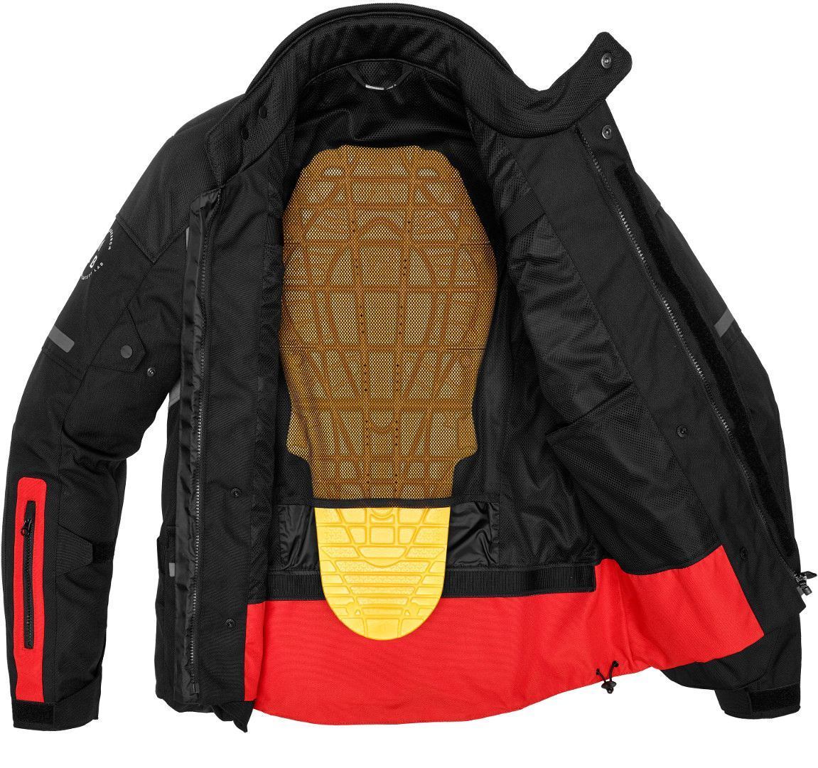 Spidi Traveller 3 H2Out Veste textile moto noir/rouge L Figure 3