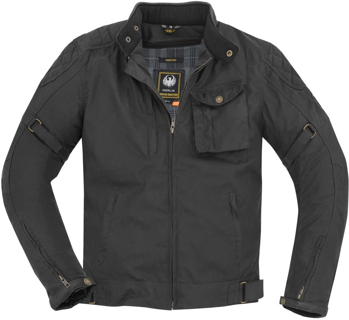 Merlin Lythe Motorcycle Waxed Jacket black L Figure 3