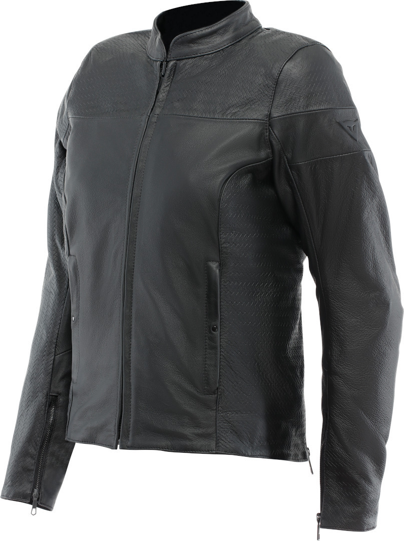 Dainese Itinere Jachetă de piele pentru motociclete pentru doamne Roșu închis 42 Figura 1