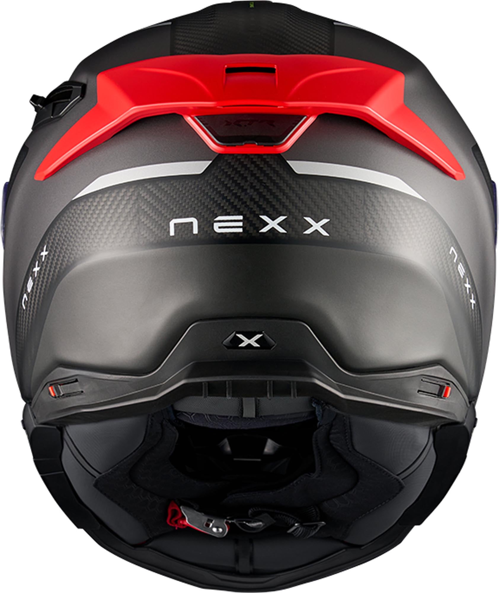 Nexx X.TR Rush Carbon Casco nero/rosso XXS (51/52) Figura 3