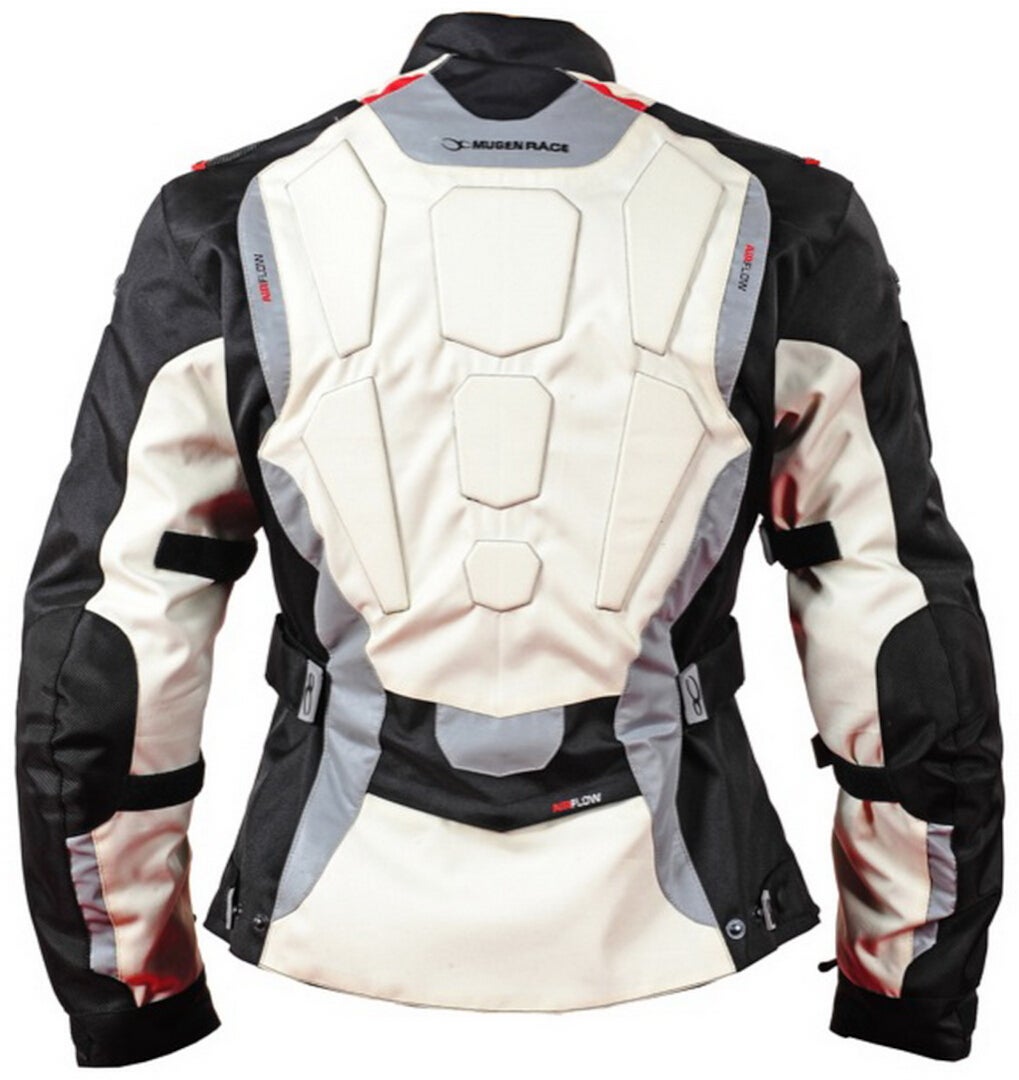 MUGENRACE Diane imperméable dames moto textile veste noir/beige S Figure 2