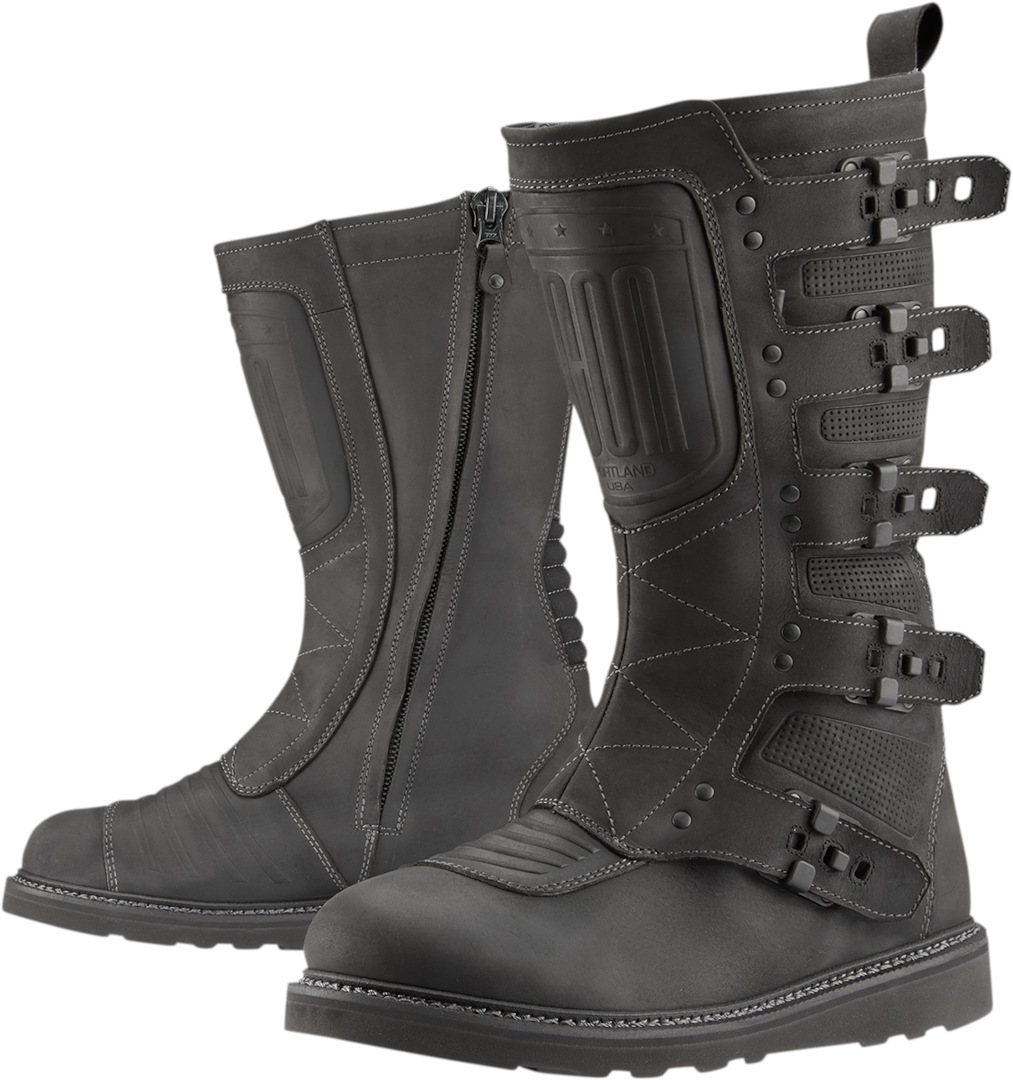 Icon Elsinore 2 Motorcycle Boots black 46 Figure 1