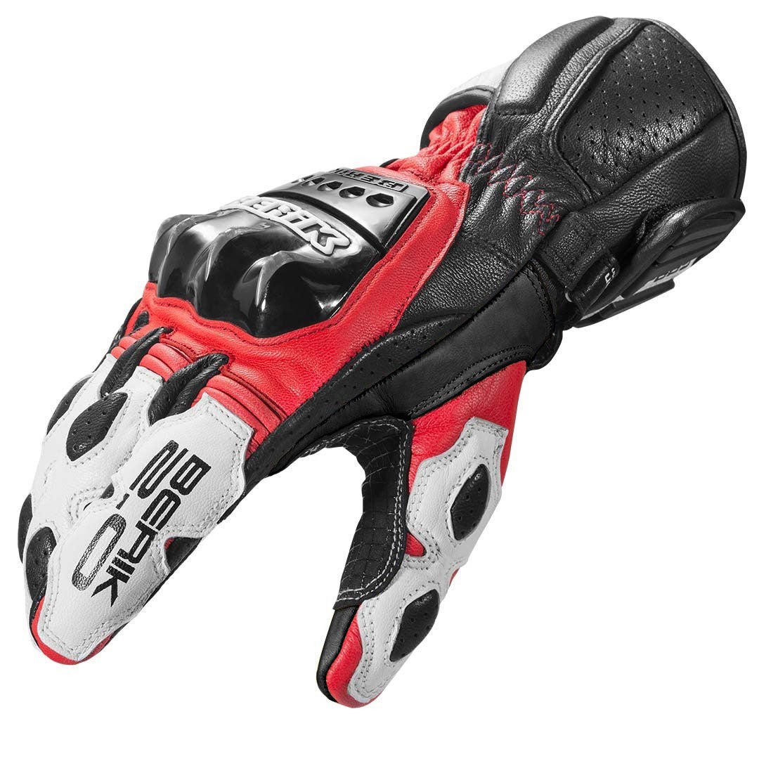 Berik Segullo Motorcykel handsker rød/hvid/sort 3XL Figur 2