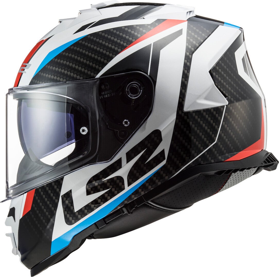 LS2 FF800 Storm II Racer Casco bianco/rosso/blu XXL (63/64) Figura 2