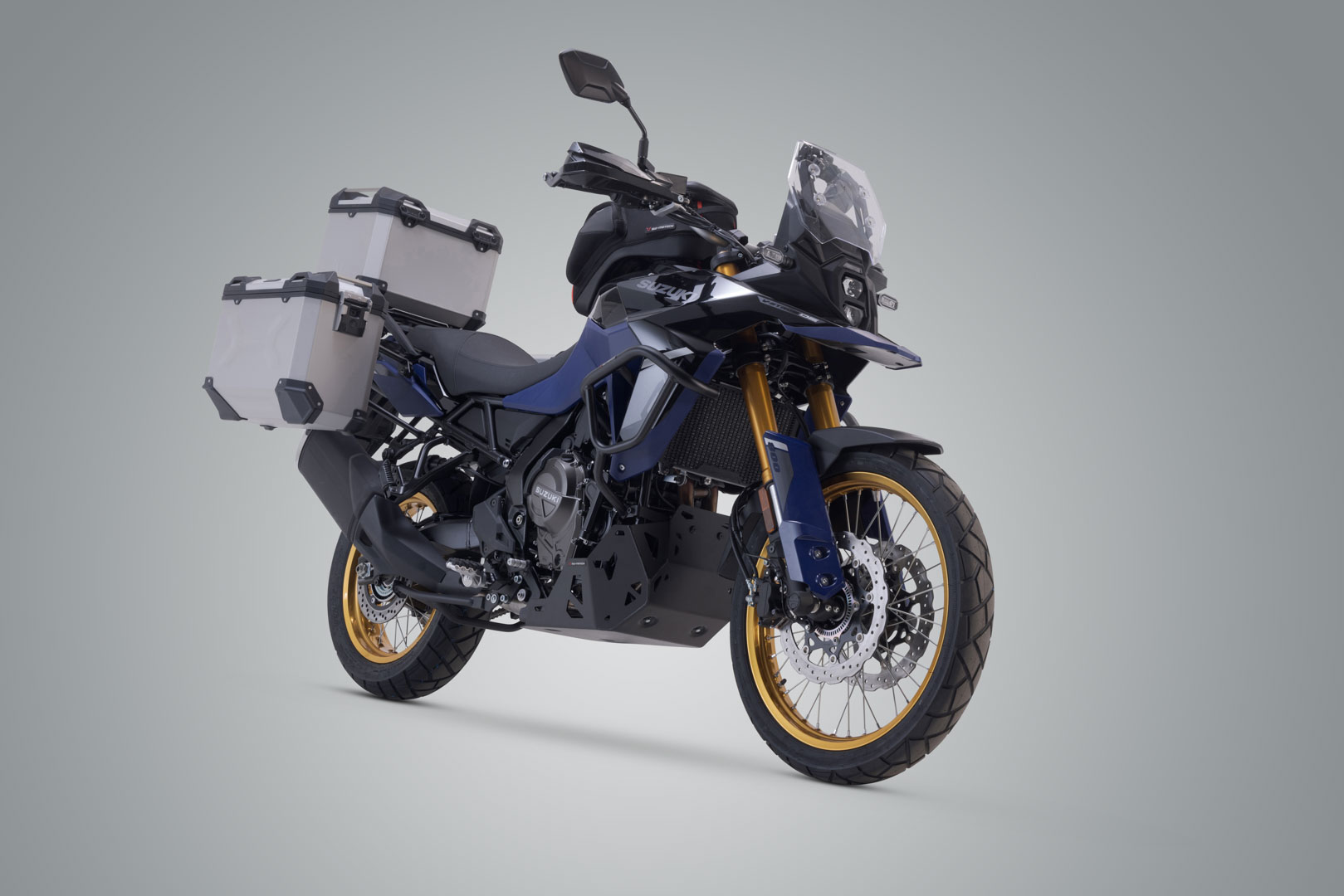 Setul de aventură SW-Motech TRAX ADV - Argint. Suzuki V-Strom 800 / 800DE (22-). Figura 2