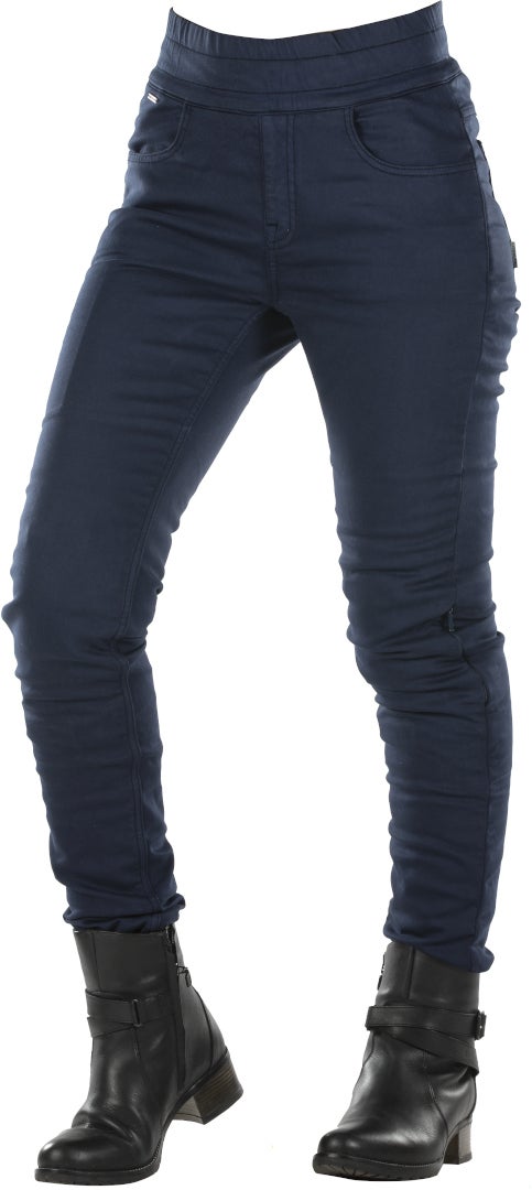 Overlap Jane Damer motorcykel leggings Navyblå 36 Figur 1