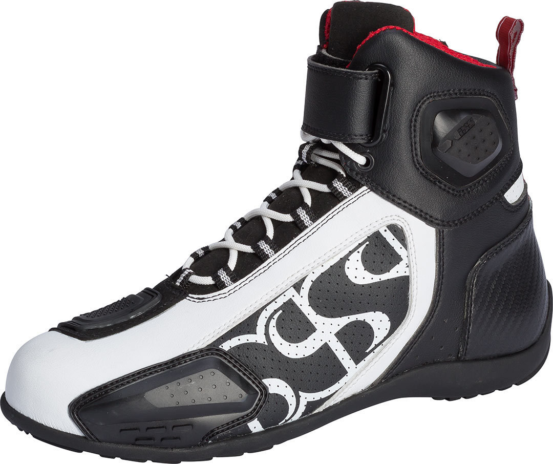 IXS X-Sport RS-400 K Pantofi de motocicletă alb/negru 42 Figura 1